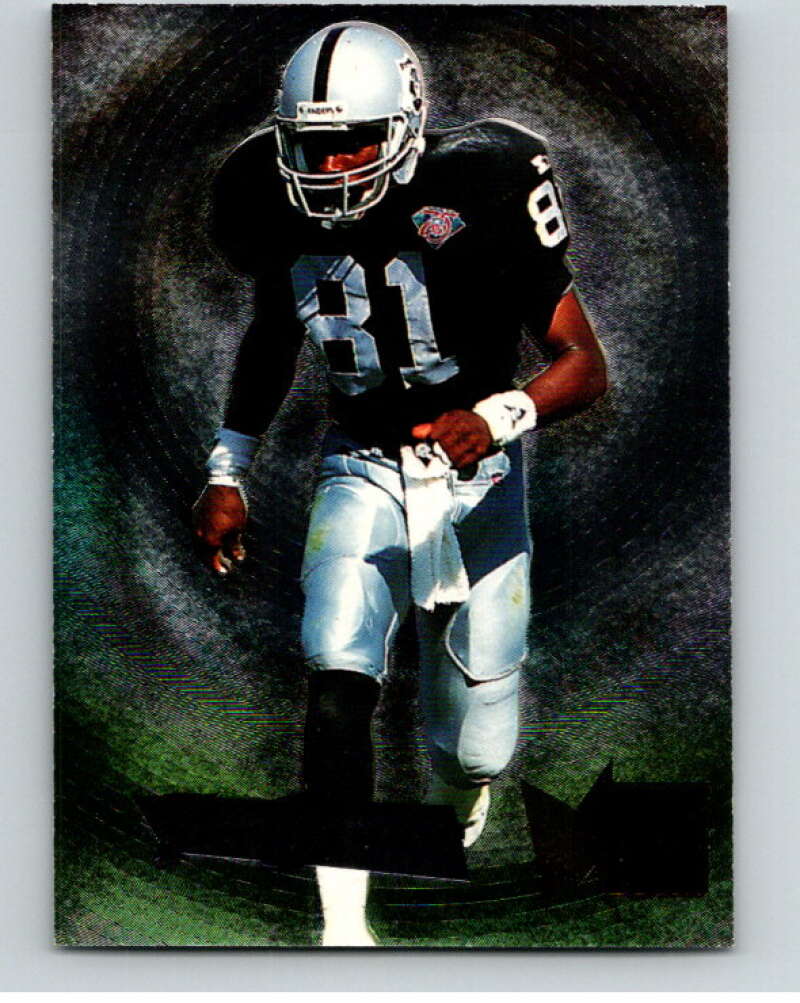1995 Fleer Metal #138 Tim Brown  Oakland Raiders  V89395 Image 1