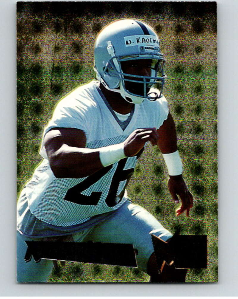1995 Fleer Metal #141 Napoleon Kaufman  RC Rookie Raiders  V89398 Image 1