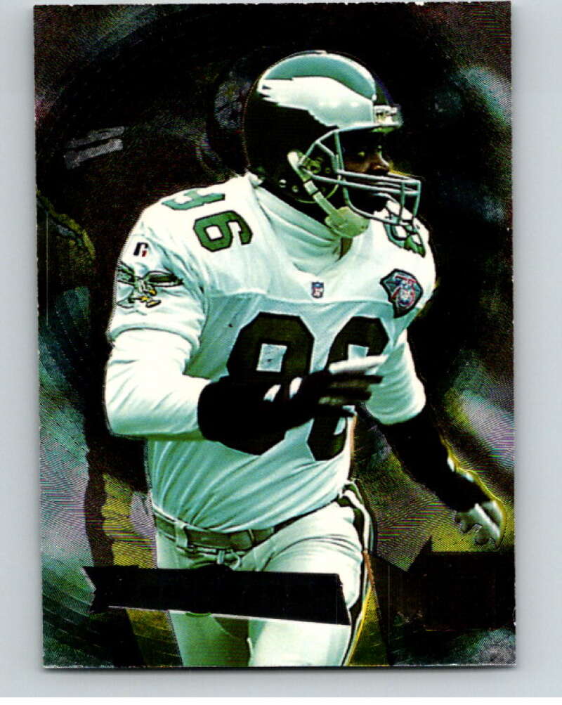1995 Fleer Metal #144 Fred Barnett  Philadelphia Eagles  V89401 Image 1