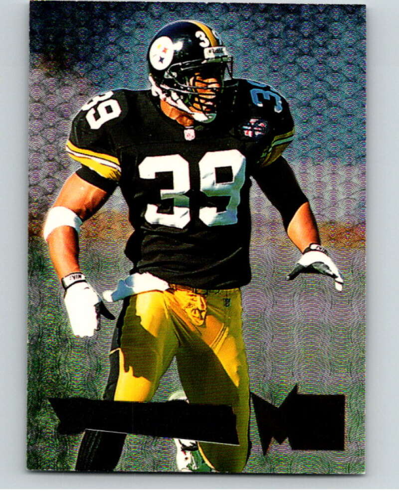 1995 Fleer Metal #156 Darren Perry  Pittsburgh Steelers  V89414 Image 1
