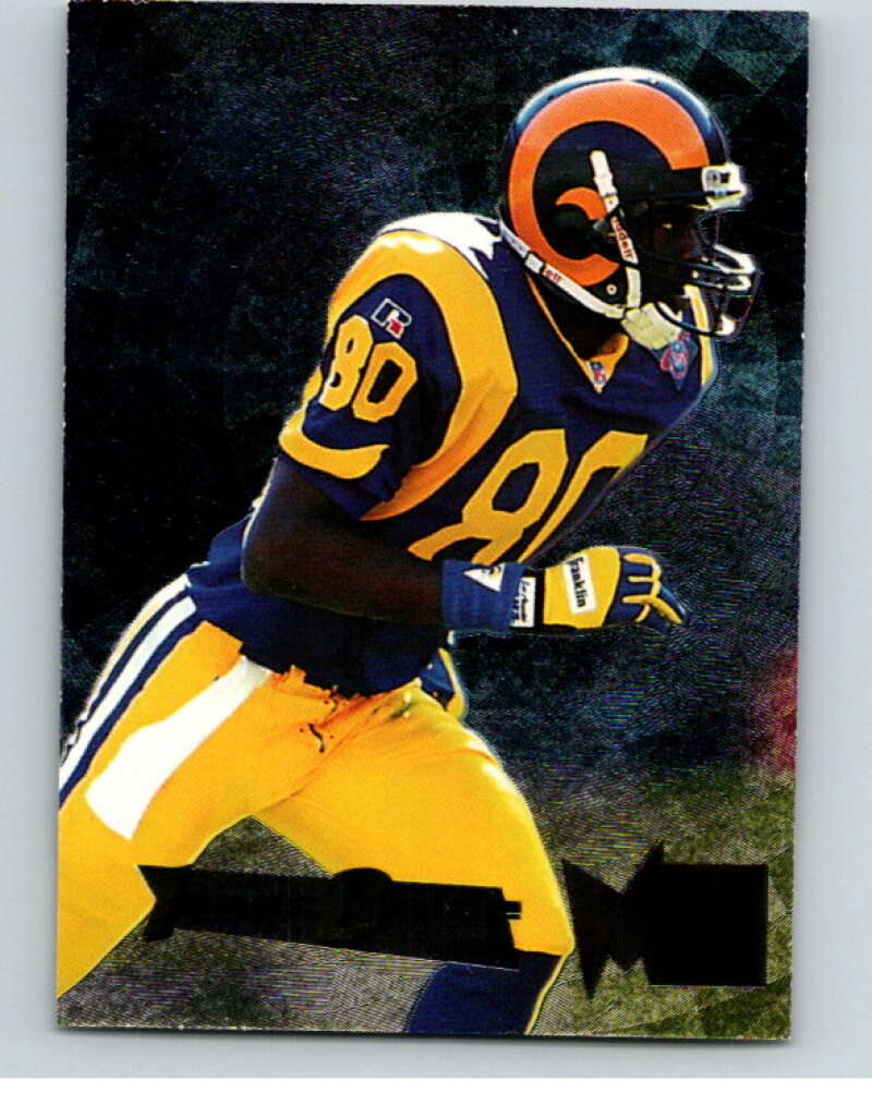 1995 Fleer Metal #159 Isaac Bruce  St. Louis Rams  V89416 Image 1
