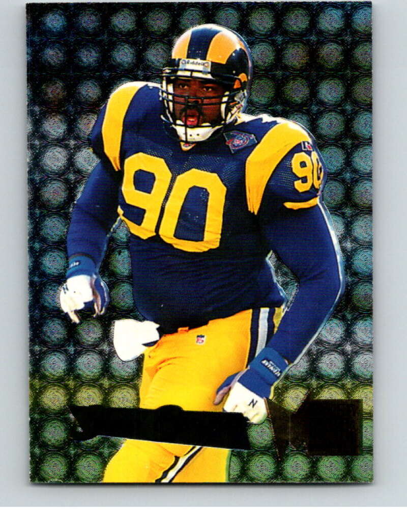 1995 Fleer Metal #161 Sean Gilbert  St. Louis Rams  V89418 Image 1