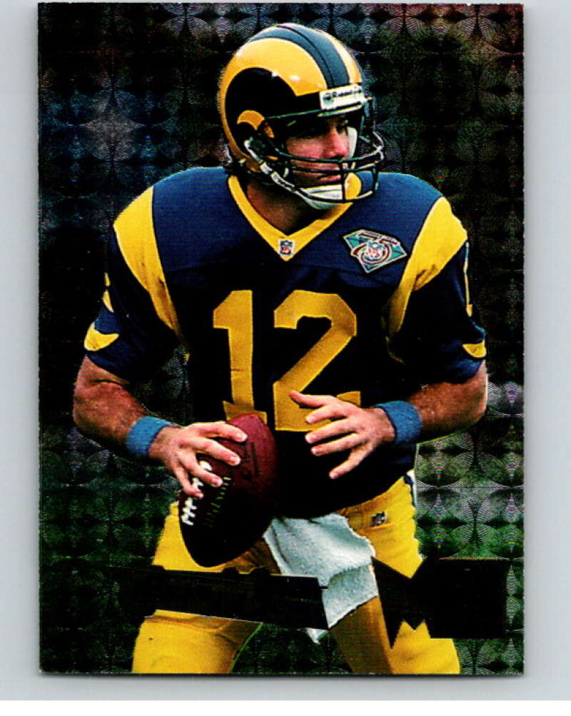 1995 Fleer Metal #163 Chris Miller  St. Louis Rams  V89420 Image 1