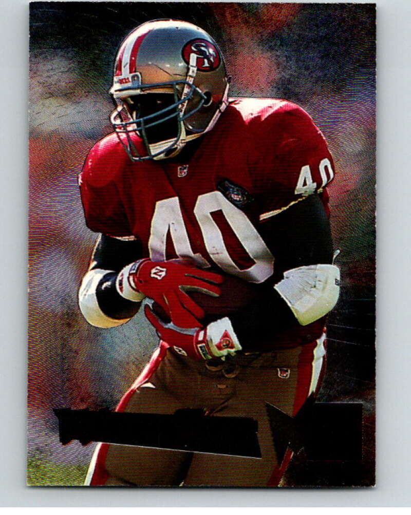1995 Fleer Metal #171 William Floyd  San Francisco 49ers  V89428 Image 1