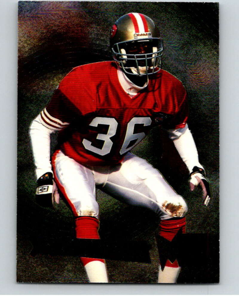 1995 Fleer Metal #172 Merton Hanks  San Francisco 49ers  V89429 Image 1