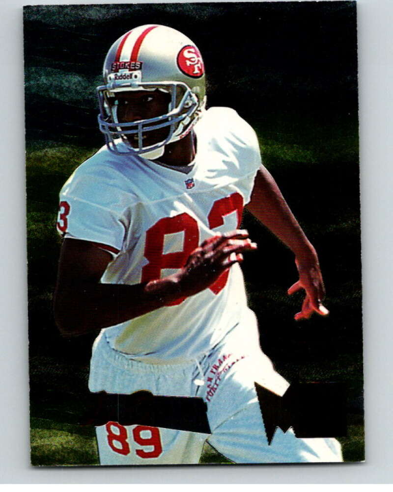 1995 Fleer Metal #176 J.J. Stokes  RC Rookie San Francisco  V89432 Image 1