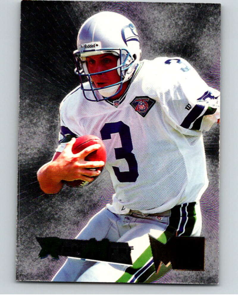 1995 Fleer Metal Silver Flashers #28 Rick Mirer  V89463 Image 1