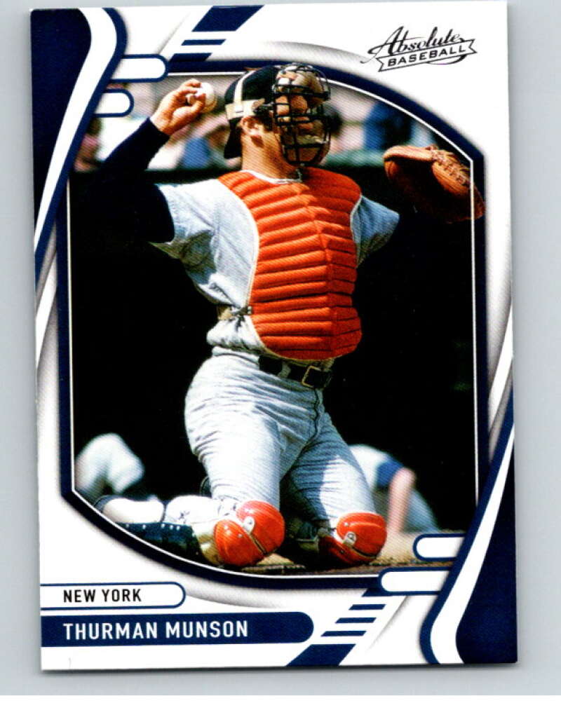 2022 Panini Absolute #7 Thurman Munson  New York Yankees  V89832 Image 1