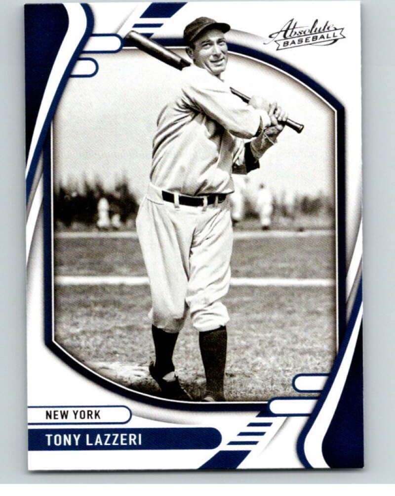 2022 Panini Absolute #8 Tony Lazzeri  New York Yankees  V89833 Image 1