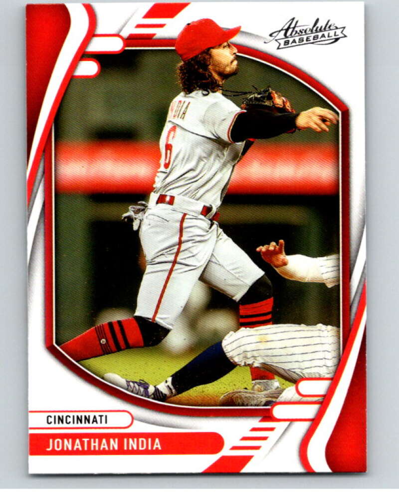 2022 Panini Absolute #42 Jonathan India  Cincinnati Reds  V89841 Image 1