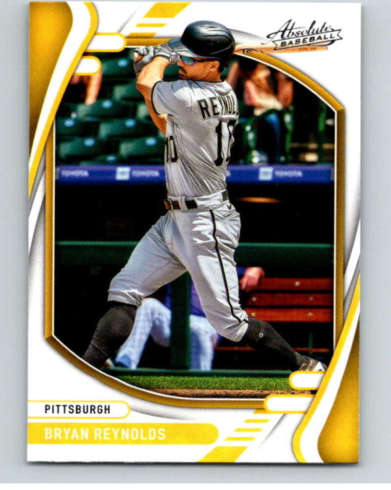 2022 Panini Absolute #44 Bryan Reynolds  Pittsburgh Pirates  V89842 Image 1