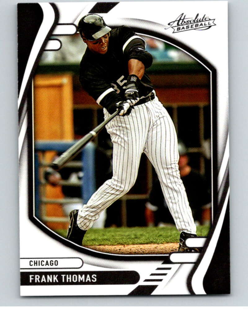 2022 Panini Absolute #84 Frank Thomas  Chicago White Sox  V89851 Image 1