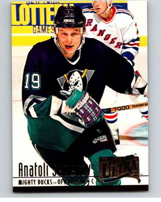 1994-95 Fleer Ultra #7 Anatoli Semenov  Anaheim Ducks  V90152 Image 1