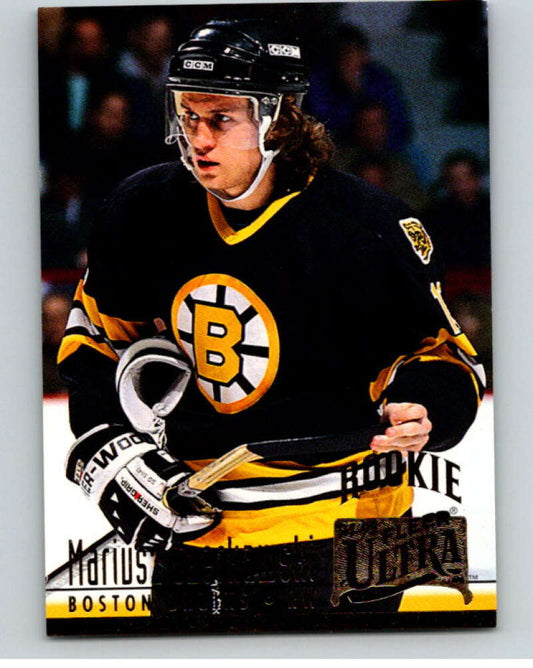1994-95 Fleer Ultra #11 Mariusz Czerkawski  RC Rookie Boston Bruins  V90156 Image 1