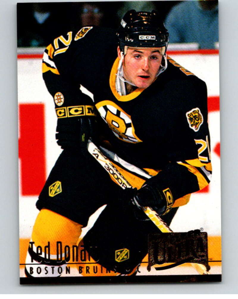 1994-95 Fleer Ultra #12 Ted Donato  Boston Bruins  V90157 Image 1