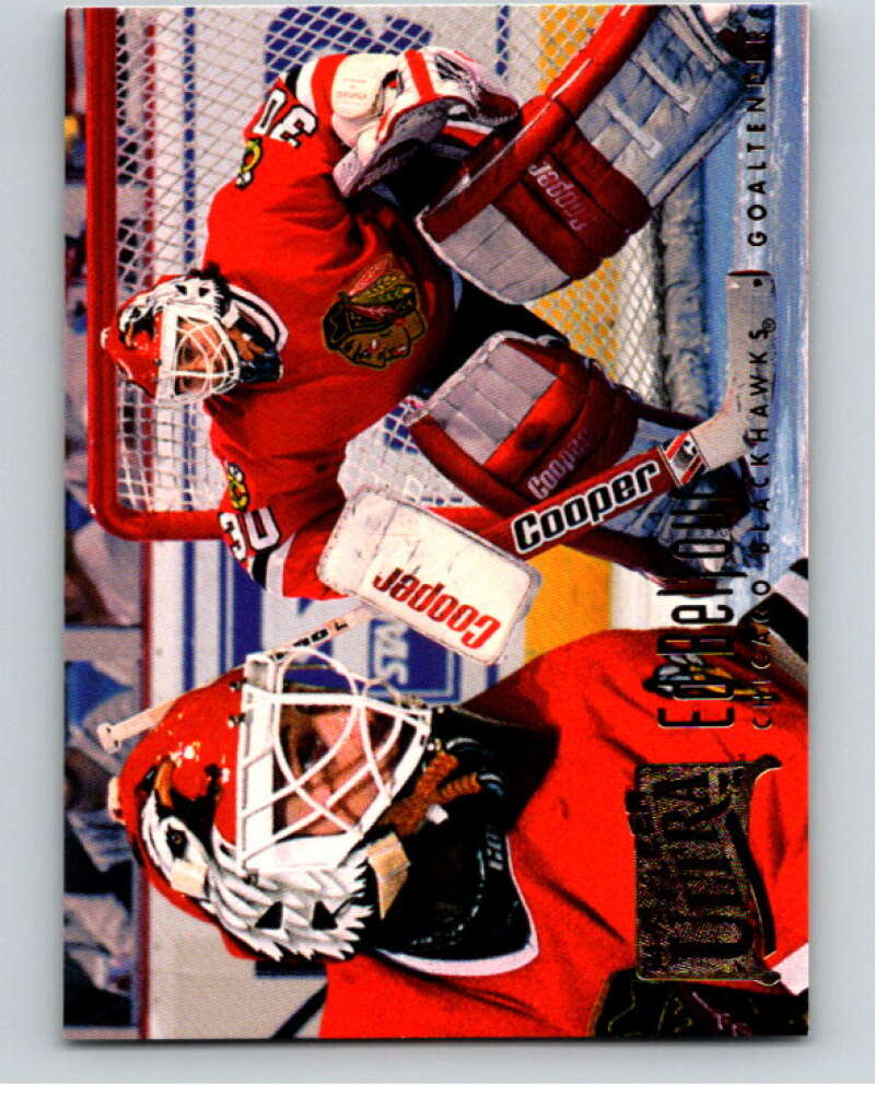 1994-95 Fleer Ultra #39 Ed Belfour  Chicago Blackhawks  V90184 Image 1