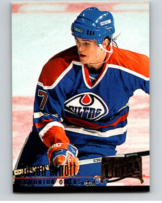 1994-95 Fleer Ultra #68 Jason Arnott  Edmonton Oilers  V90213 Image 1