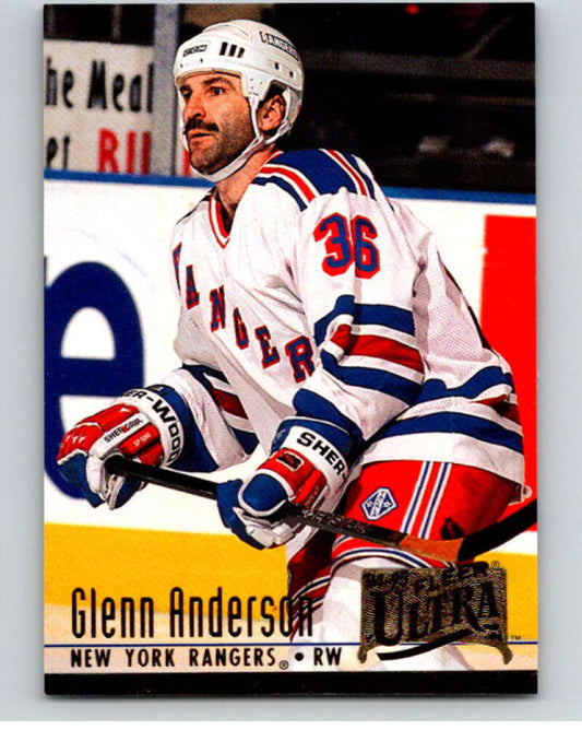 1994-95 Fleer Ultra #135 Glenn Anderson  New York Rangers  V90280 Image 1