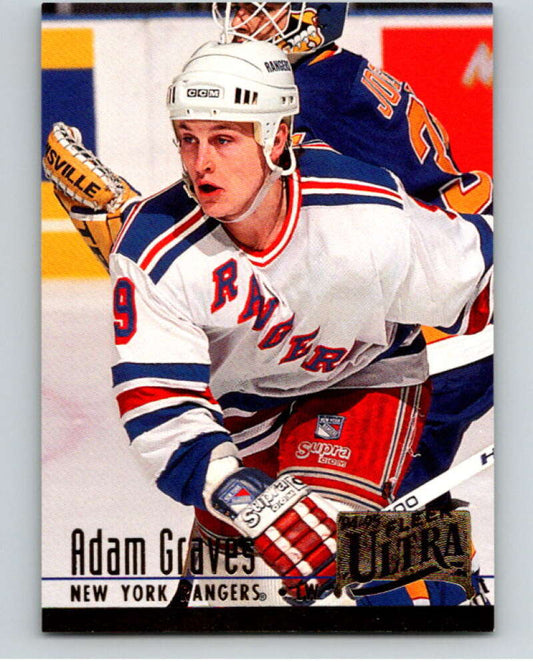 1994-95 Fleer Ultra #137 Adam Graves  New York Rangers  V90282 Image 1