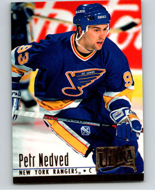 1994-95 Fleer Ultra #141 Petr Nedved  New York Rangers  V90286 Image 1