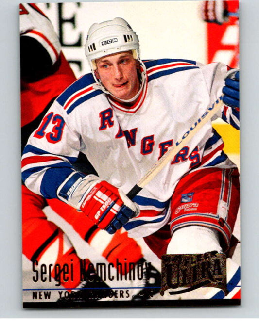 1994-95 Fleer Ultra #142 Sergei Nemchinov  New York Rangers  V90287 Image 1