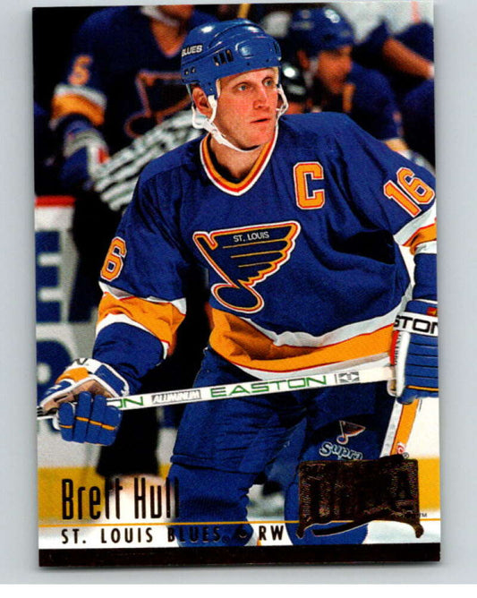 1994-95 Fleer Ultra #183 Brett Hull  St. Louis Blues  V90328 Image 1