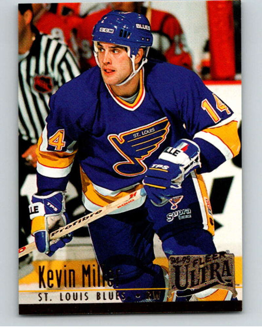 1994-95 Fleer Ultra #186 Kevin Miller  St. Louis Blues  V90331 Image 1