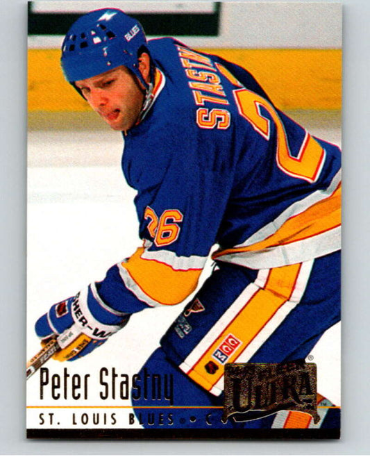 1994-95 Fleer Ultra #190 Peter Stastny  St. Louis Blues  V90335 Image 1