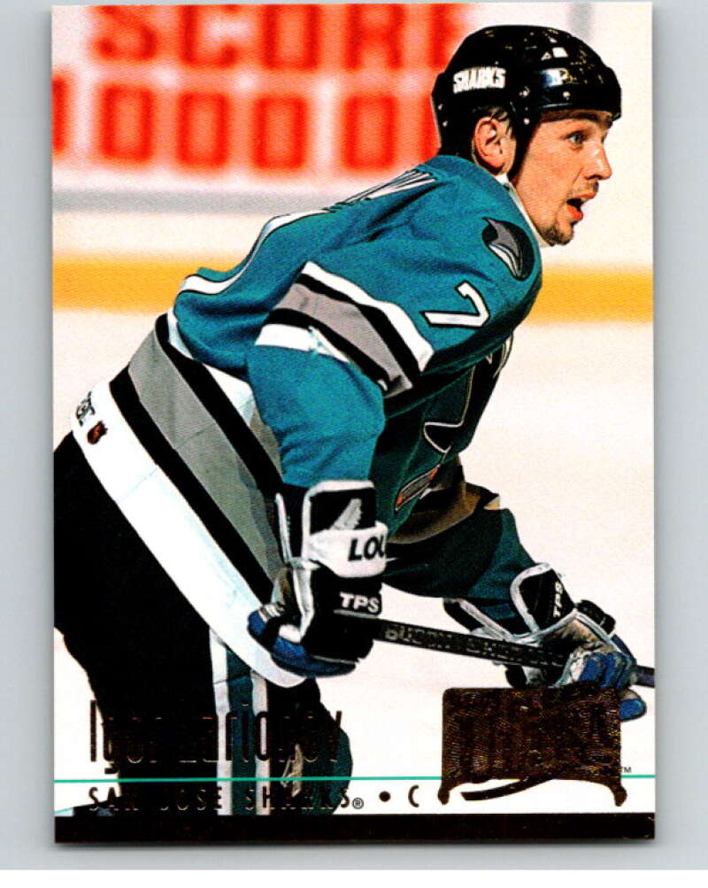 1994-95 Fleer Ultra #197 Igor Larionov  San Jose Sharks  V90342 Image 1