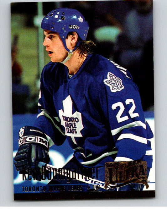 1994-95 Fleer Ultra #212 Ken Baumgartner  Toronto Maple Leafs  V90357 Image 1