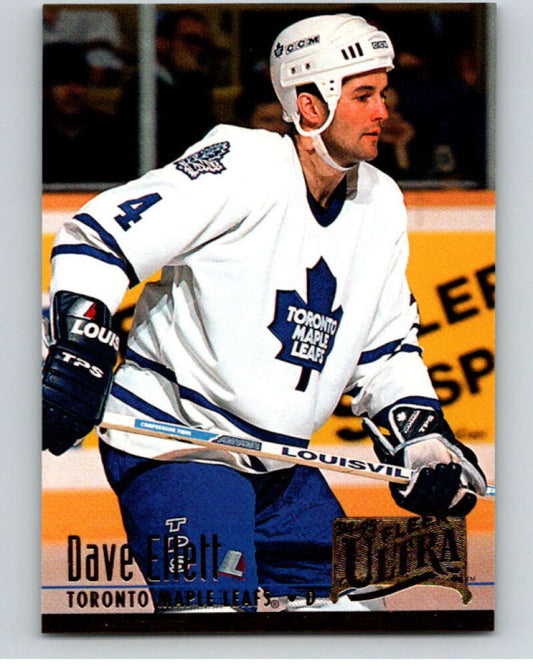 1994-95 Fleer Ultra #213 Dave Ellett  Toronto Maple Leafs  V90358 Image 1