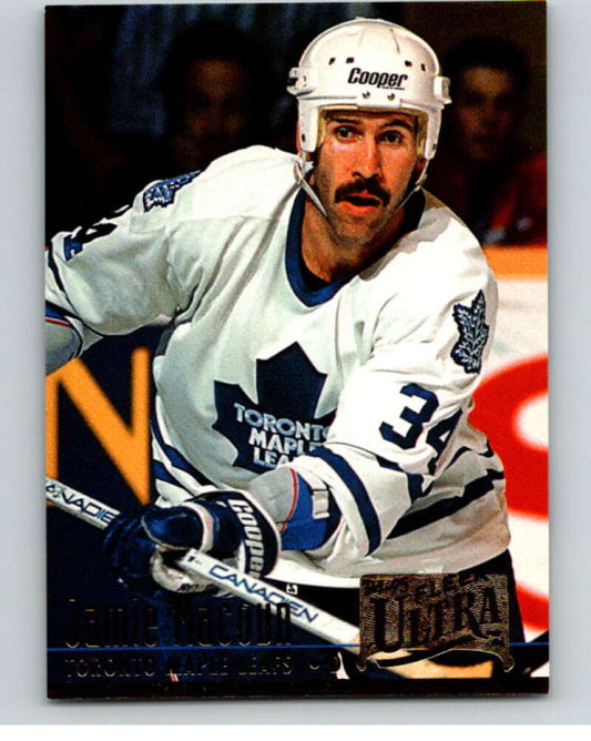 1994-95 Fleer Ultra #217 Jamie Macoun  Toronto Maple Leafs  V90362 Image 1