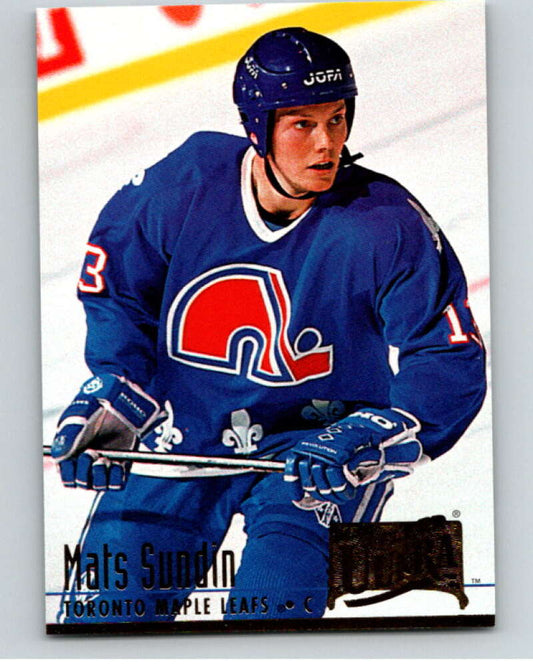 1994-95 Fleer Ultra #220 Mats Sundin  Toronto Maple Leafs  V90365 Image 1