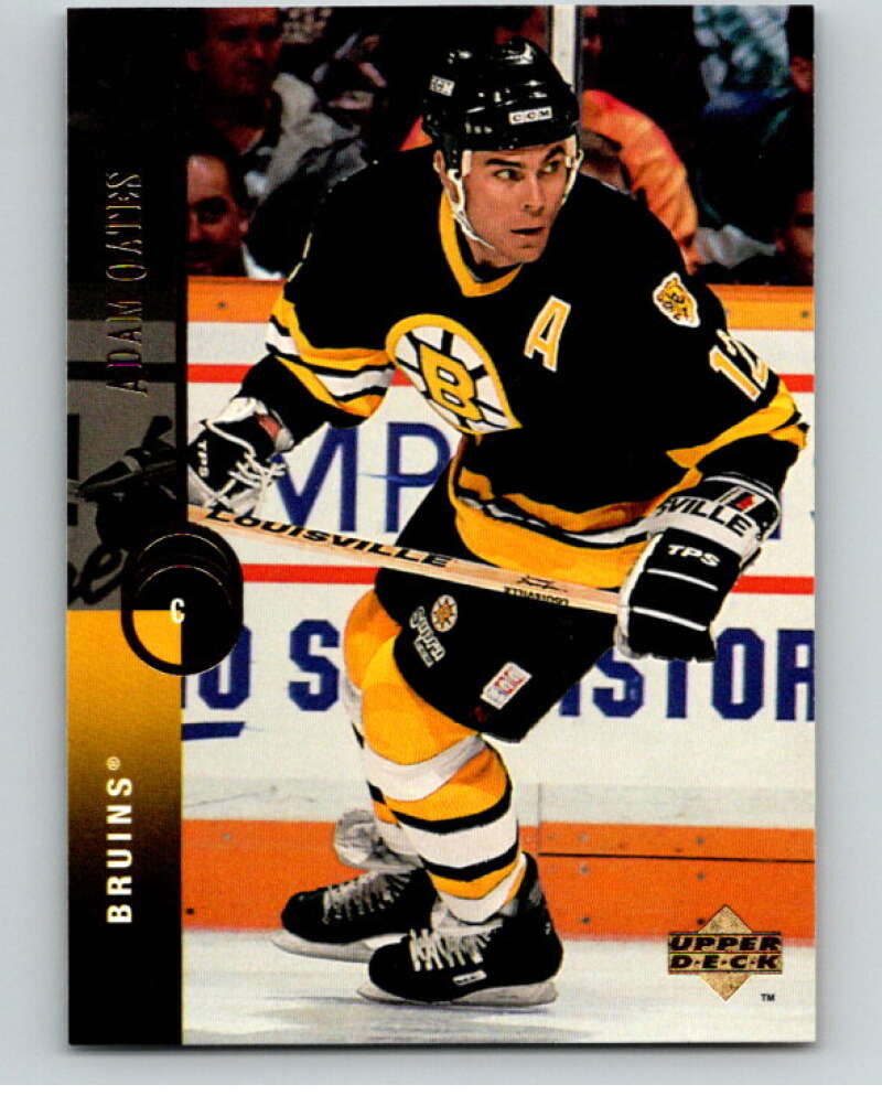 1994-95 Upper Deck #11 Adam Oates  Boston Bruins  V90406 Image 1