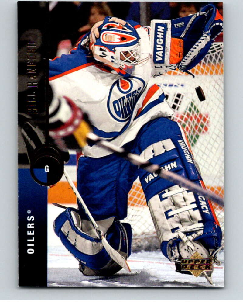 1994-95 Upper Deck #21 Bill Ranford  Edmonton Oilers  V90416 Image 1
