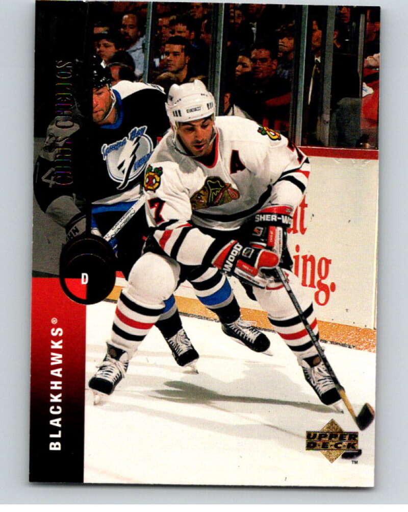 1994-95 Upper Deck #26 Chris Chelios  Chicago Blackhawks  V90421 Image 1