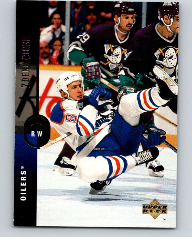 1994-95 Upper Deck #28 Zdeno Ciger  Edmonton Oilers  V90423 Image 1