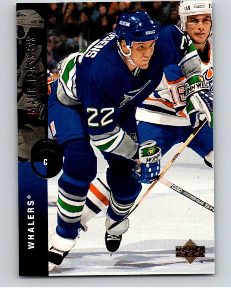 1994-95 Upper Deck #35 Mark Janssens  Hartford Whalers  V90430 Image 1