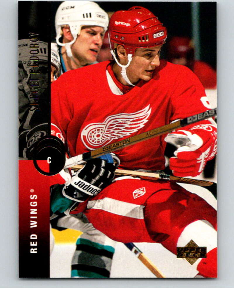 1994-95 Upper Deck #37 Sergei Fedorov  Detroit Red Wings  V90432 Image 1