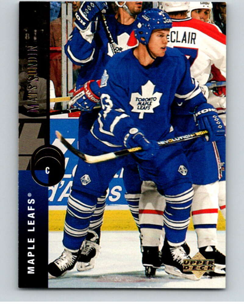 1994-95 Upper Deck #51 Mats Sundin  Toronto Maple Leafs  V90446 Image 1