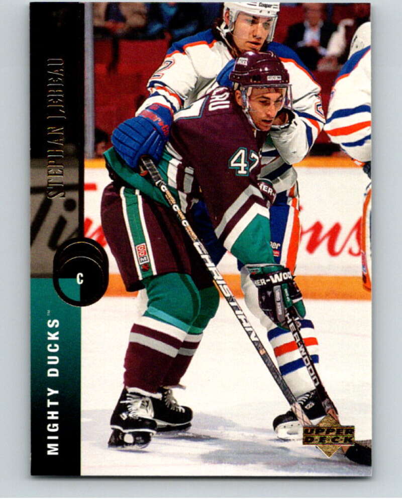 1994-95 Upper Deck #53 Stephan Lebeau  Anaheim Ducks  V90448 Image 1