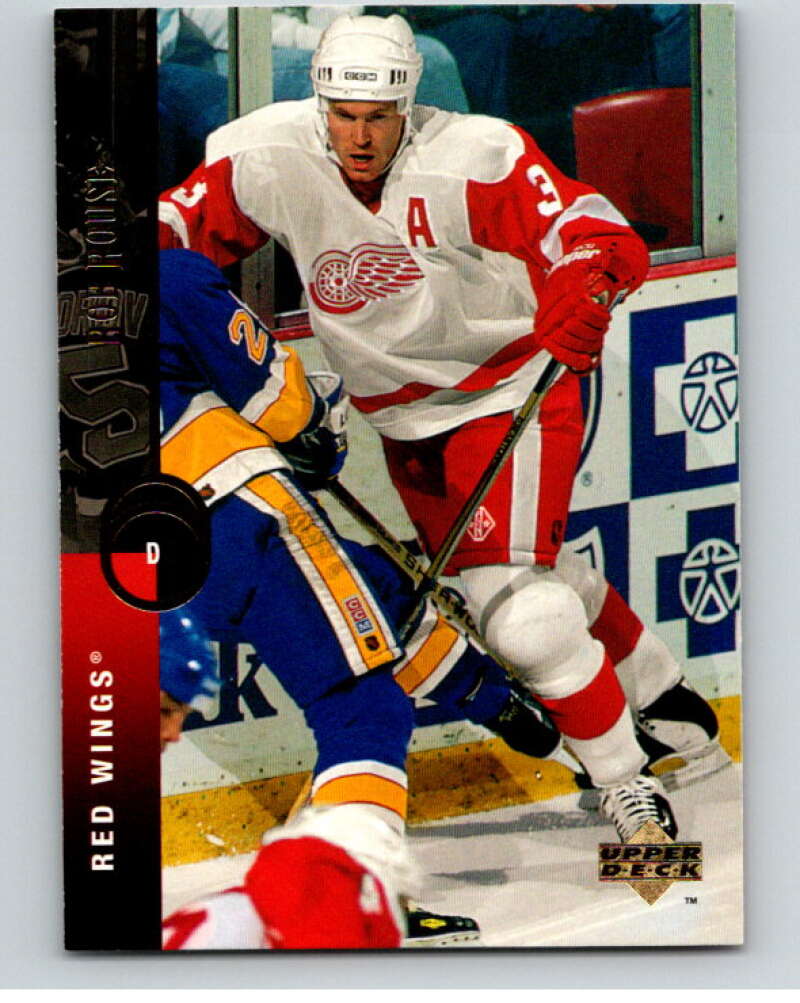 1994-95 Upper Deck #55 Bob Rouse  Detroit Red Wings  V90450 Image 1