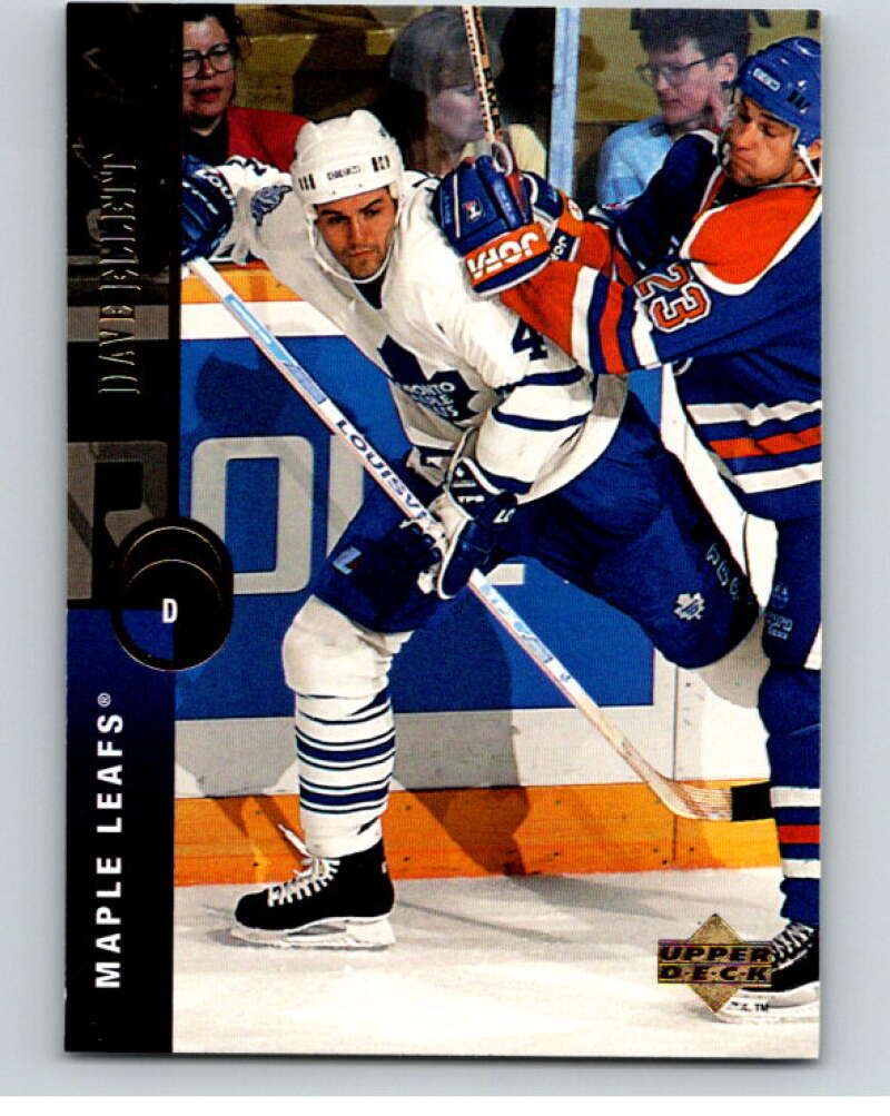 1994-95 Upper Deck #67 Dave Ellett  Toronto Maple Leafs  V90462 Image 1