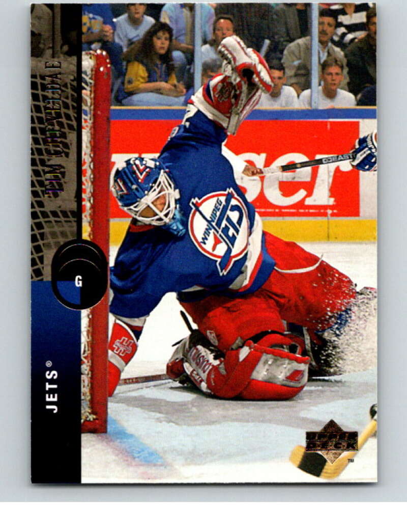 1994-95 Upper Deck #75 Tim Cheveldae  Winnipeg Jets  V90470 Image 1