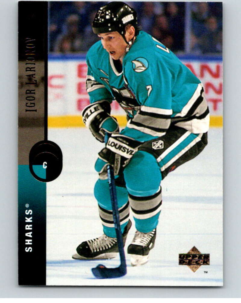 1994-95 Upper Deck #85 Sergio Momesso  San Jose Sharks  V90480 Image 1