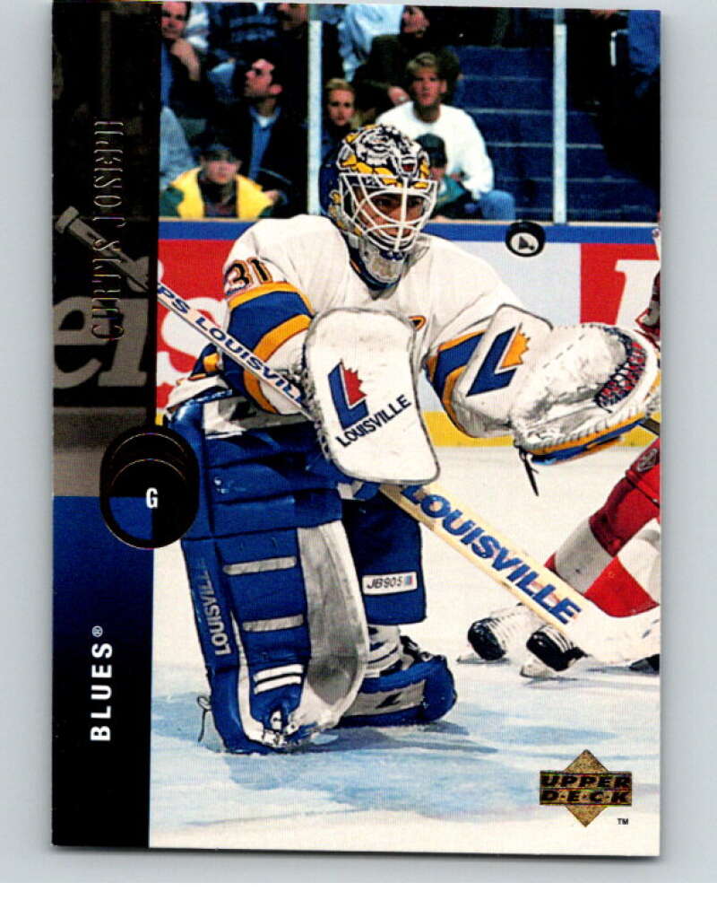 1994-95 Upper Deck #91 Curtis Joseph  St. Louis Blues  V90486 Image 1