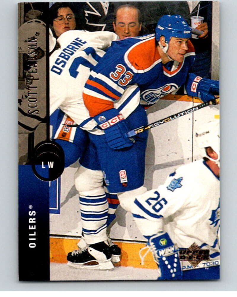 1994-95 Upper Deck #97 Scott Pearson  Edmonton Oilers  V90492 Image 1