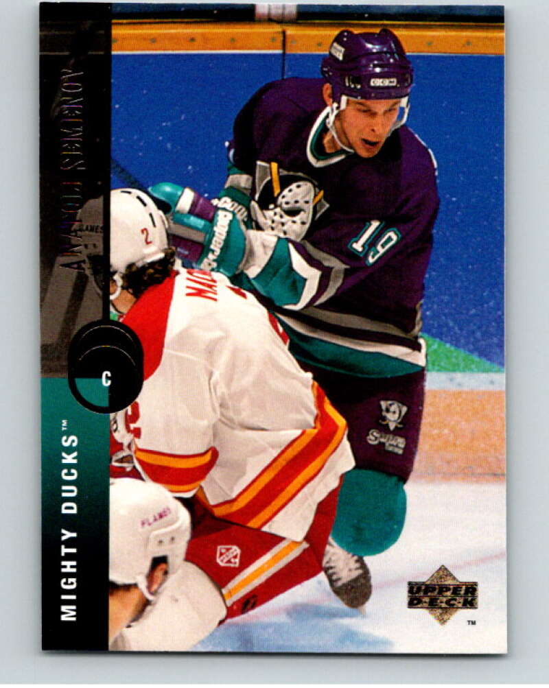 1994-95 Upper Deck #105 Anatoli Semenov  Anaheim Ducks  V90500 Image 1