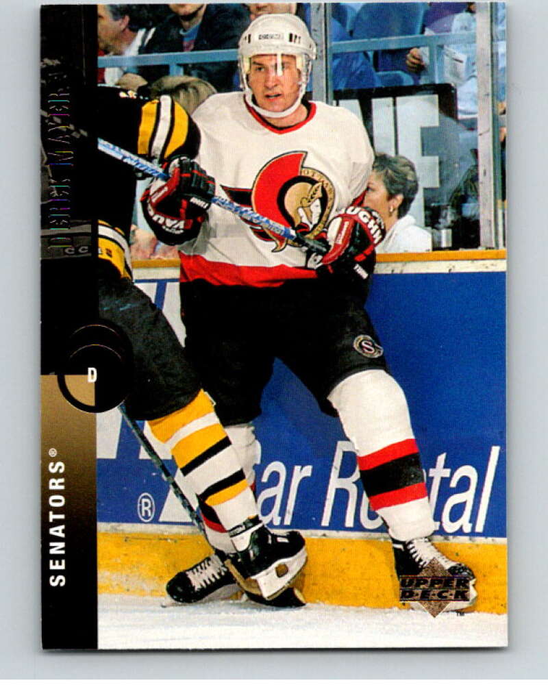 1994-95 Upper Deck #107 Derek Mayer  Ottawa Senators  V90502 Image 1