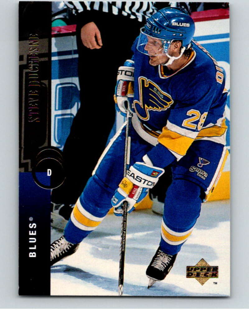 1994-95 Upper Deck #108 Steve Duchesne  St. Louis Blues  V90503 Image 1
